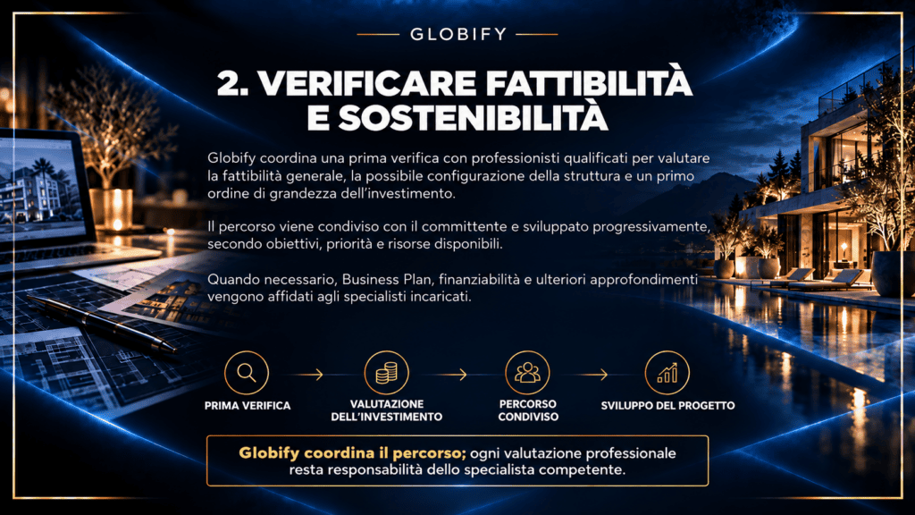 Verifica di fattibilità e sostenibilità