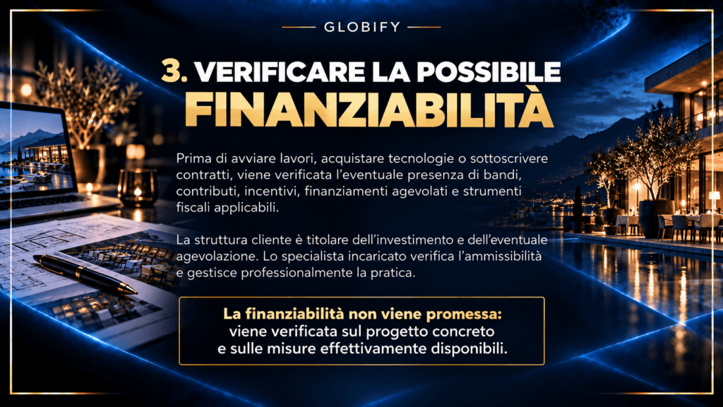 Verifica della Finanziabilità Globify