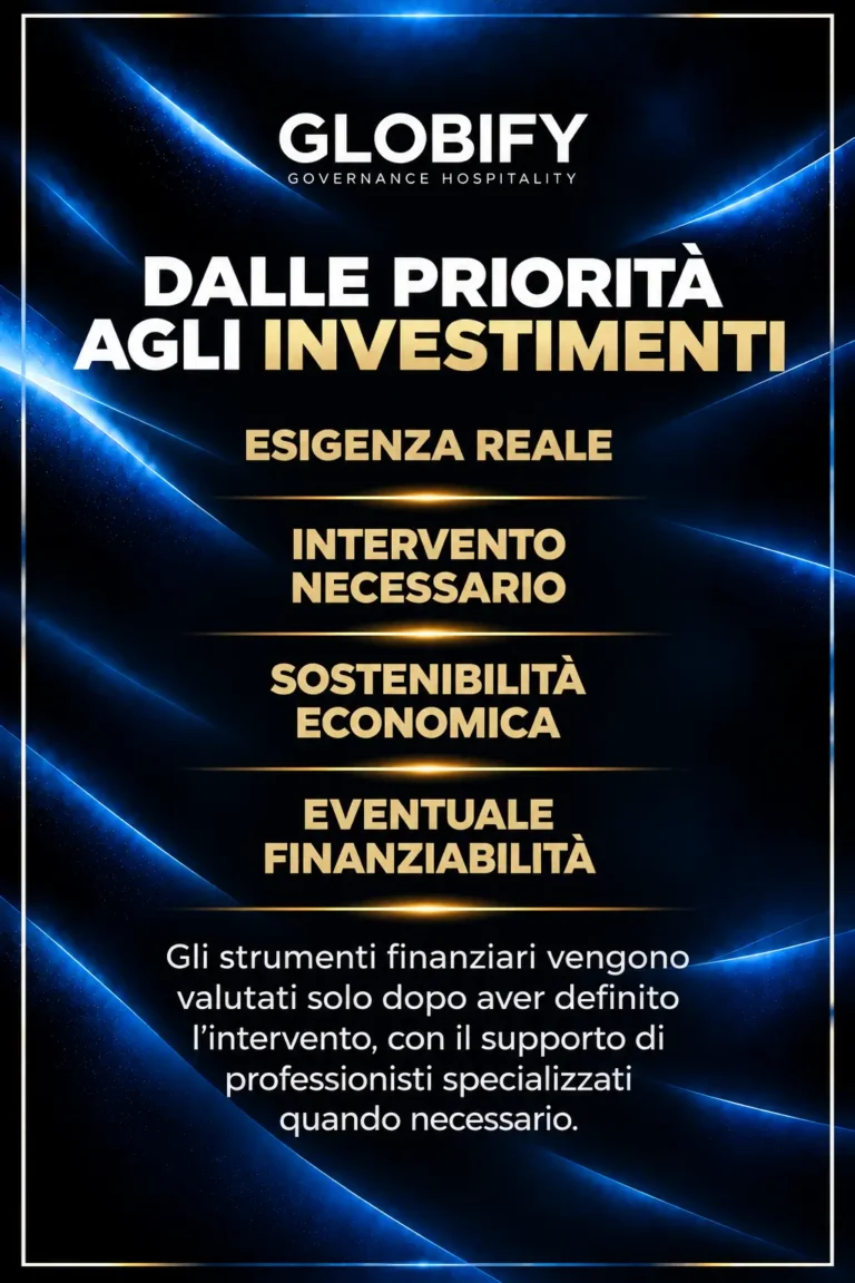 Dalle priorità agli investimenti