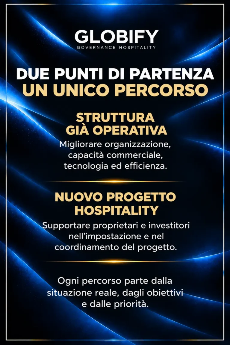 Strutture esistenti e nuovi progetti: un unico percorso Globify