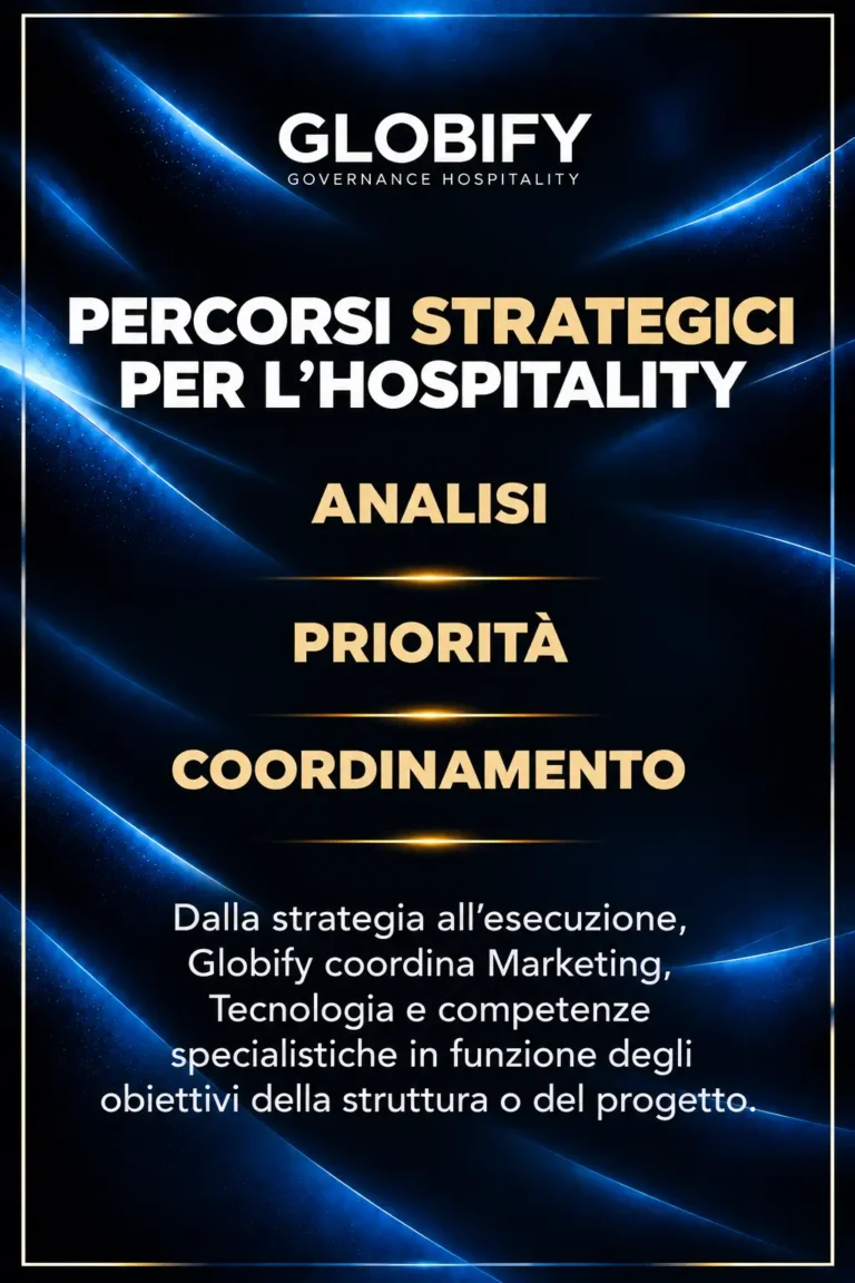 Percorsi strategici per strutture e progetti hospitality